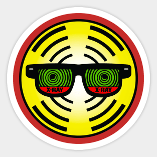 X-Ray Specs Sticker